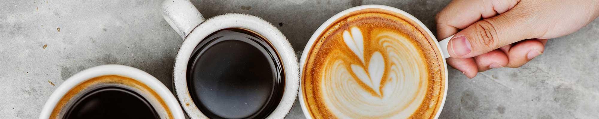 Coffee mugs and aroma