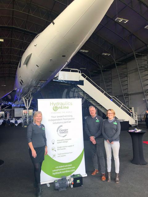 Hydraulics Online at the Concorde G-BOAC Jubilee Event